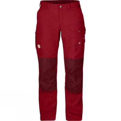 Pantalones Fjallraven Barents Pro Mujer - Rojas - Chile ZCK731564